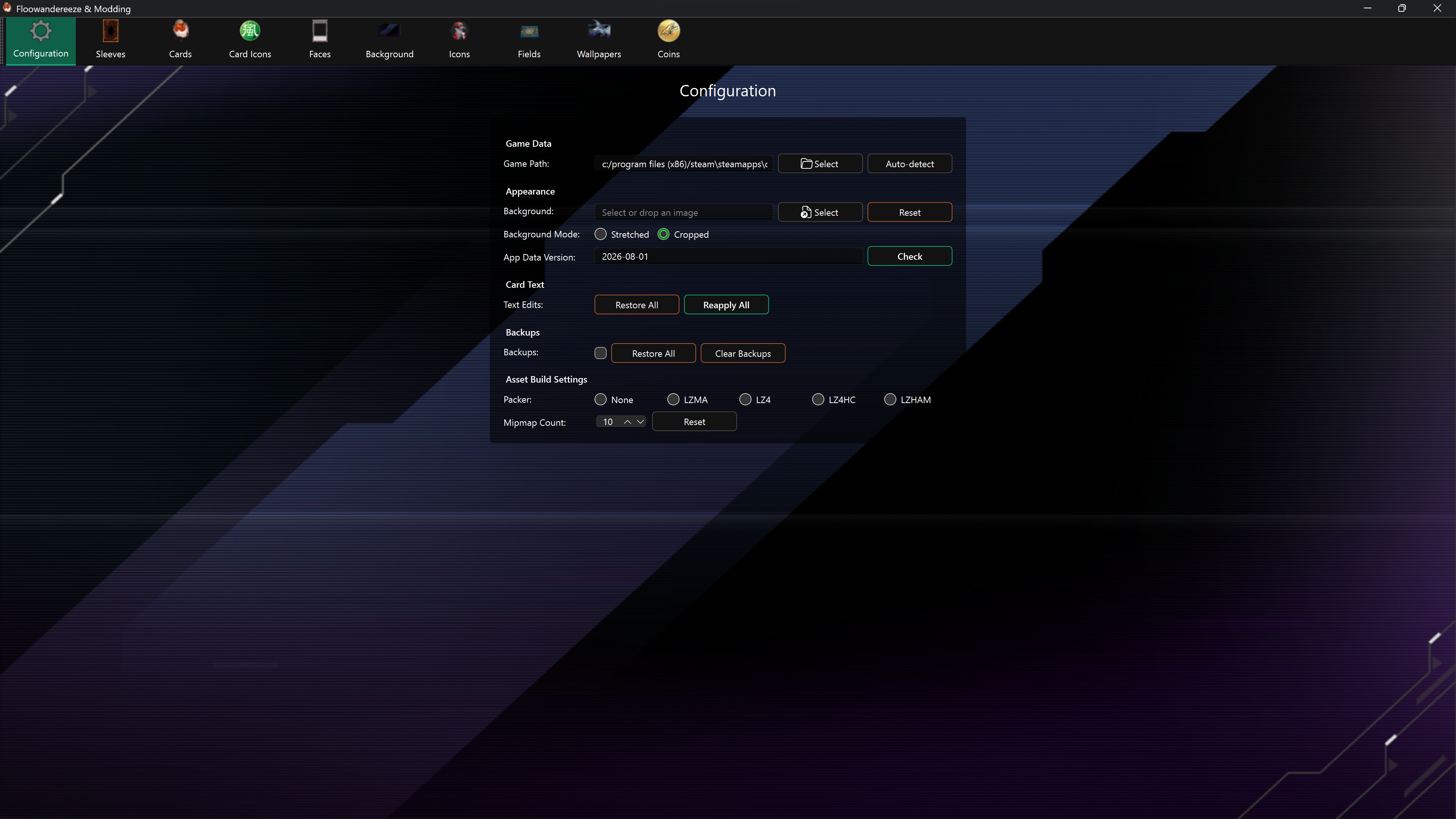 game path setup